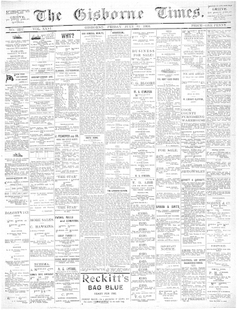Issue page