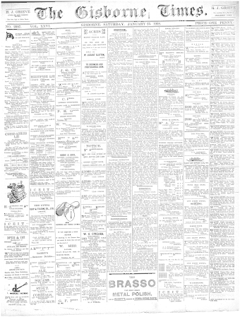 Issue page