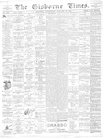 Issue page