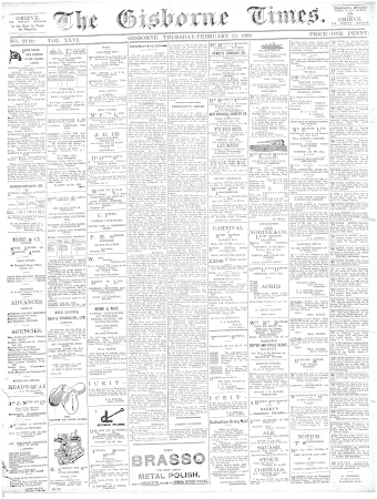 Issue page