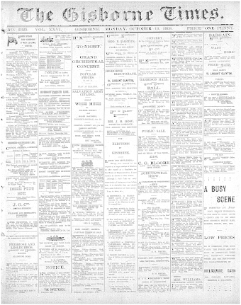 Issue page