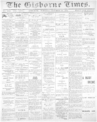 Issue page