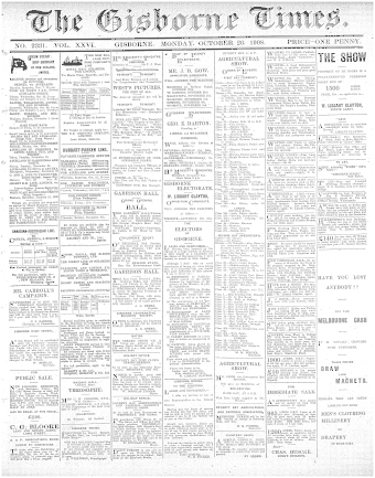Issue page