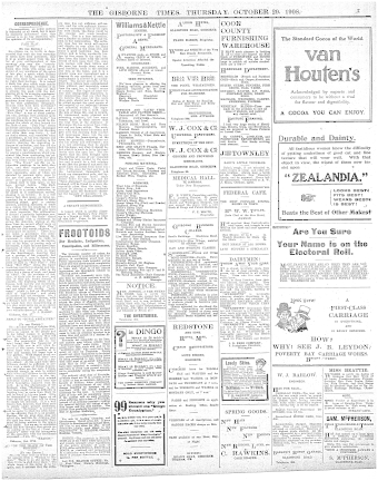 Issue page