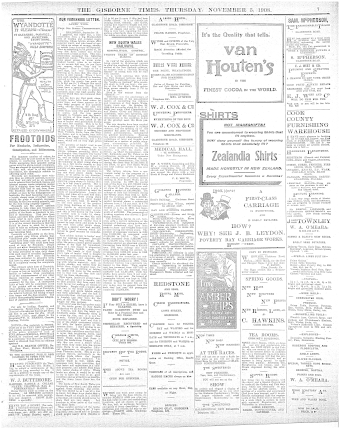 Issue page