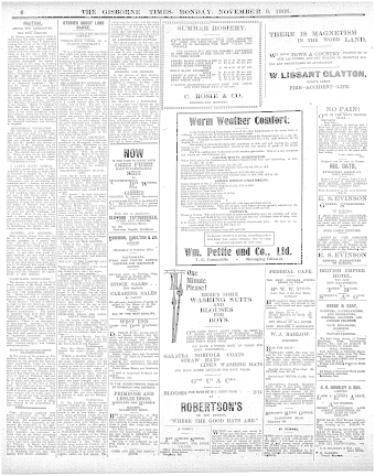 Issue page