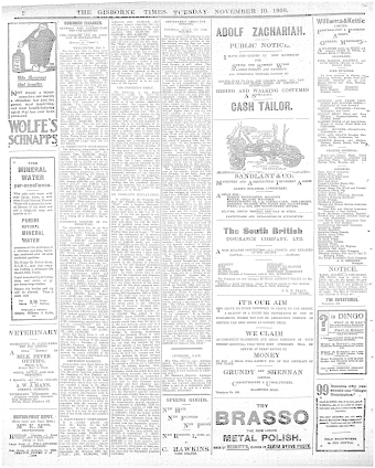 Issue page