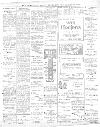 Issue page