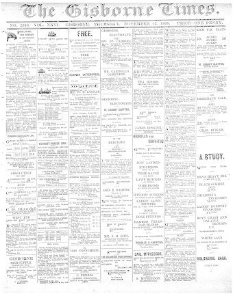 Issue page