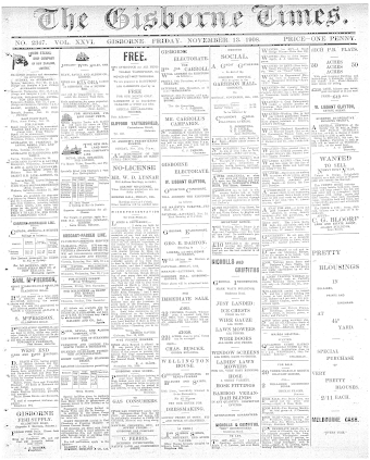 Issue page