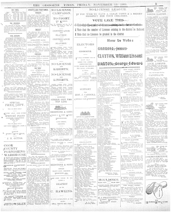 Issue page