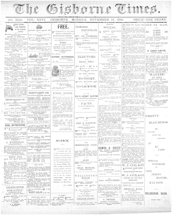 Issue page