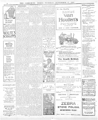 Issue page