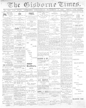Issue page