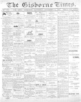 Issue page