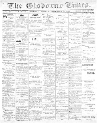 Issue page