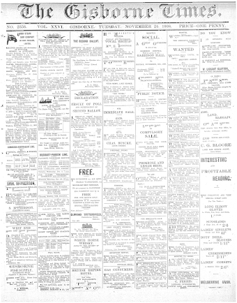 Issue page