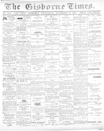 Issue page