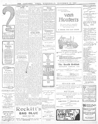 Issue page