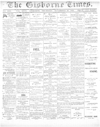 Issue page