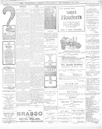 Issue page