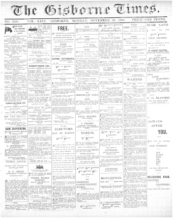 Issue page