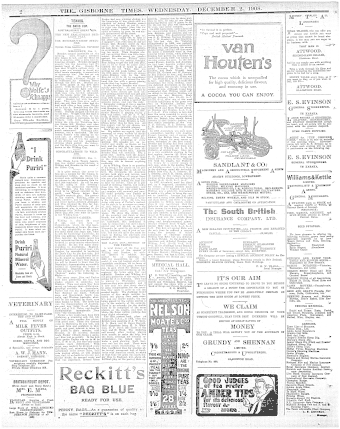 Issue page