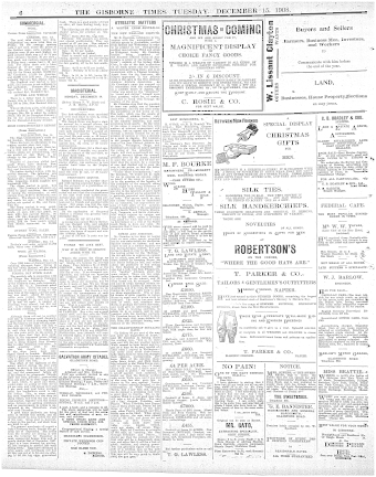 Issue page
