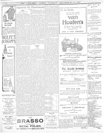 Issue page