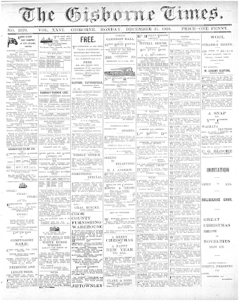 Issue page