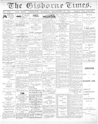 Issue page