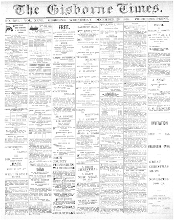 Issue page