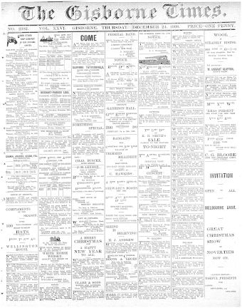 Issue page