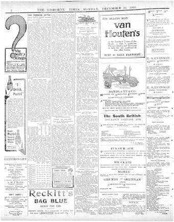 Issue page