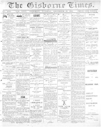 Issue page