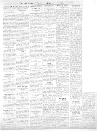 Issue page