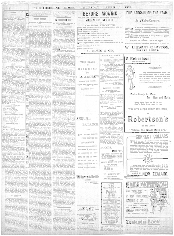 Issue page
