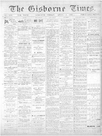 Issue page