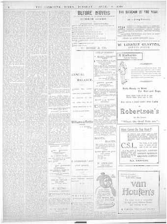 Issue page