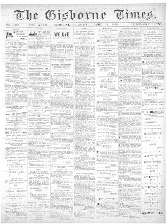 Issue page