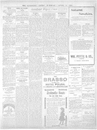 Issue page