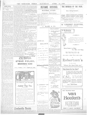 Issue page