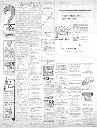Issue page