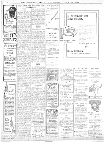 Issue page