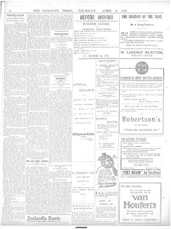 Issue page