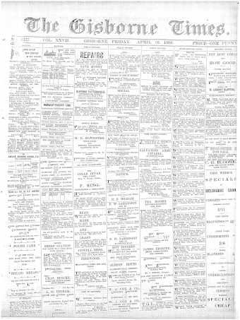 Issue page
