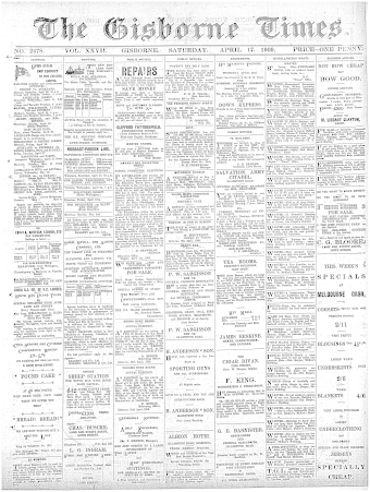 Issue page