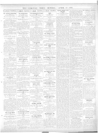 Issue page
