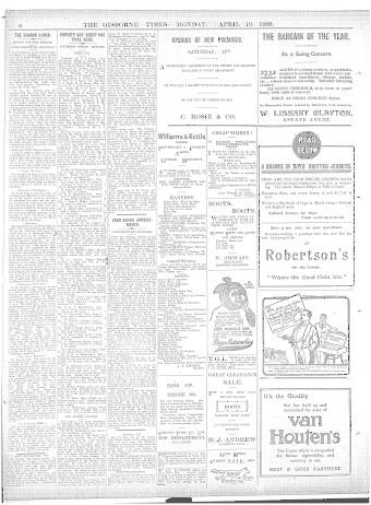 Issue page