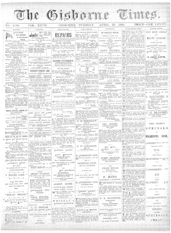 Issue page
